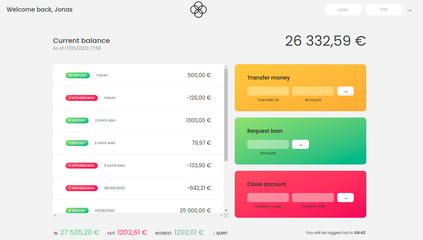 Picture of Omnifood Website